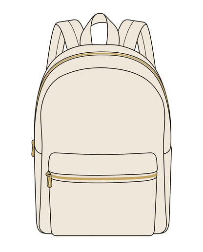 The Mini Scoop Backpack in Cookies & Cream