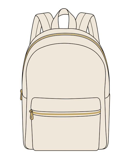 The Mini Scoop Backpack in Cookies & Cream