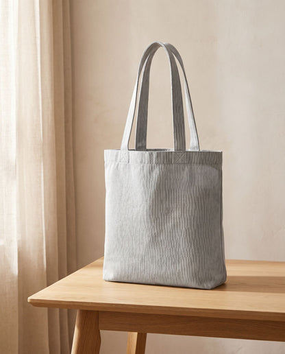 Stanley/Stella Tote Bag in Heather Grey